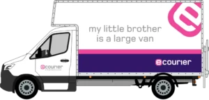 luton courier delivery van