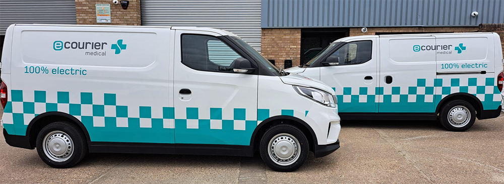 Electric Medical Van Electric Medical Van Courier Fleet