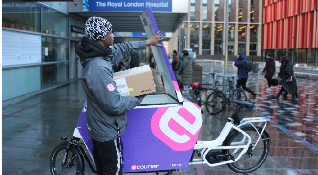 Cargo bike courier