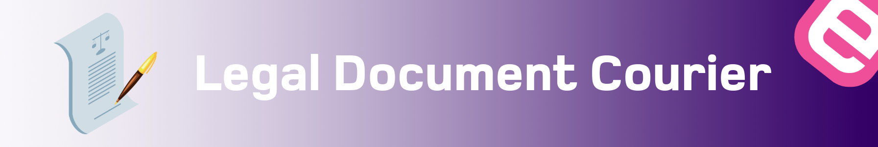 Legal Document Courier Service