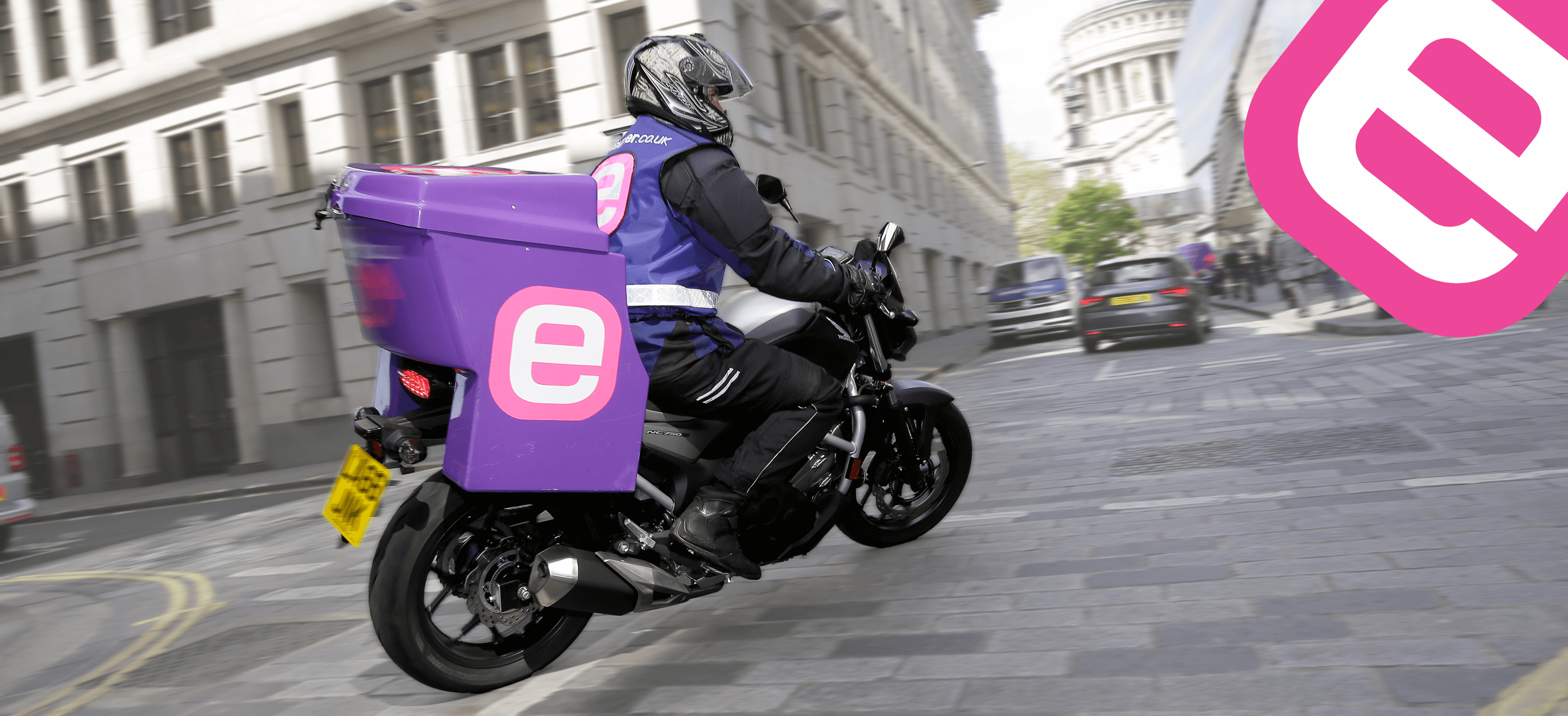 Wait and return courier service
