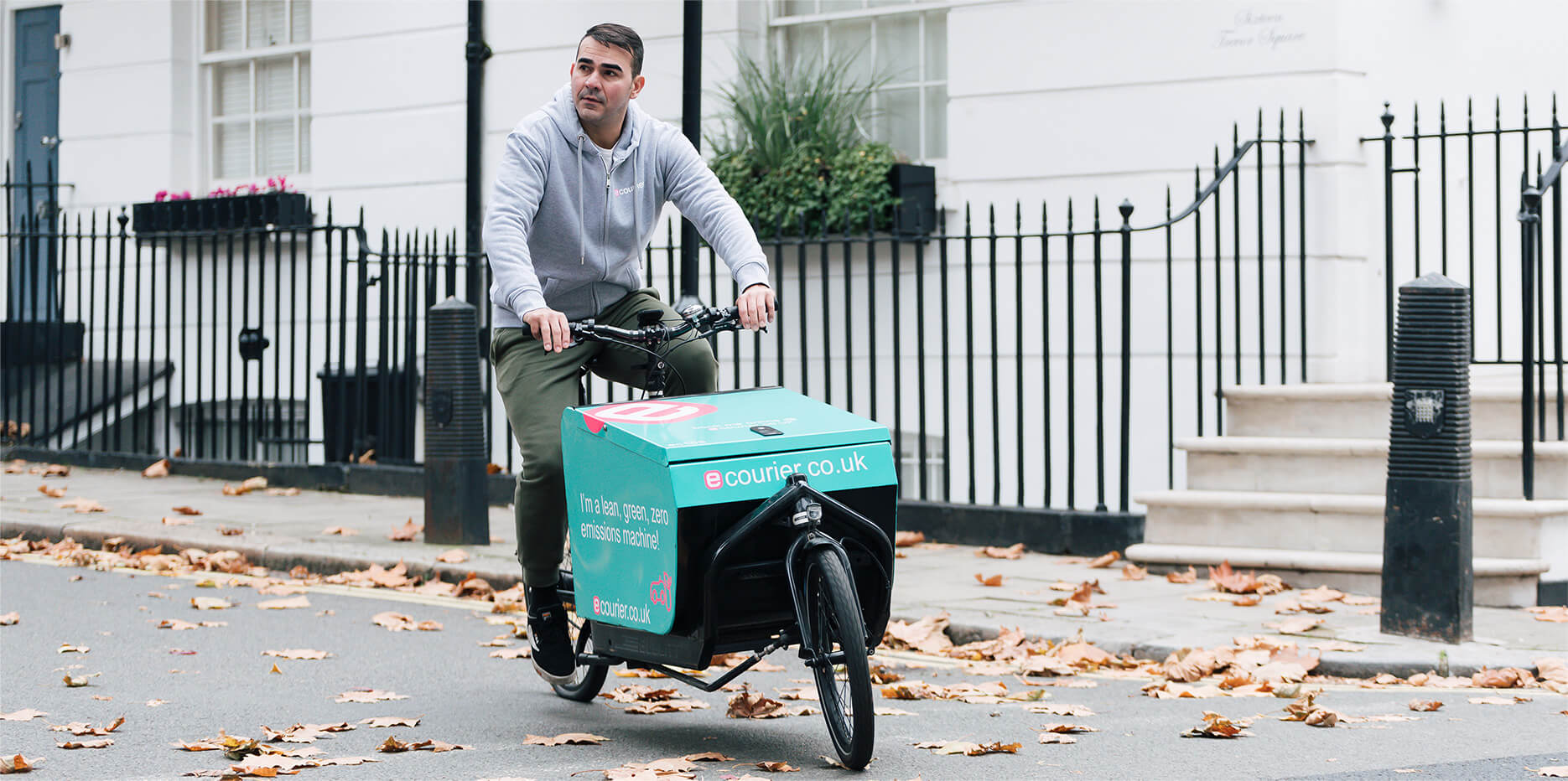 cargo bike courier cargo bike courier