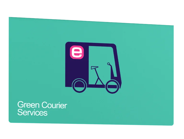 green-courier-services-tab