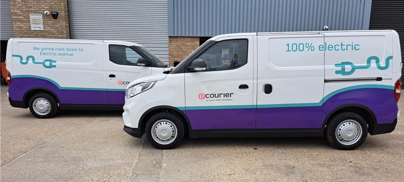 electric courier delivery vans