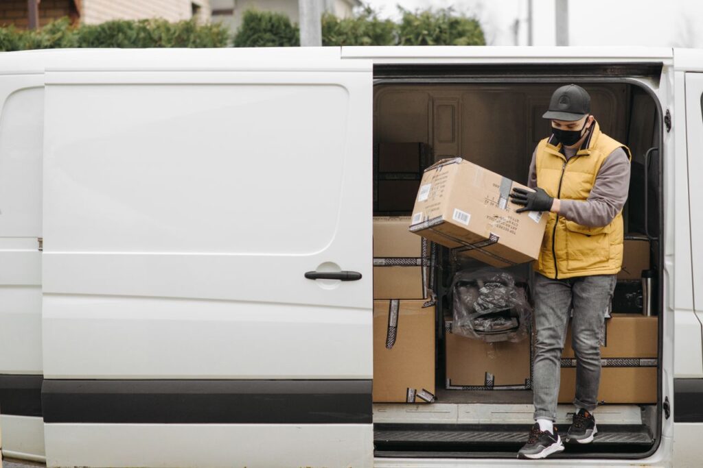 Next day delivery courier
